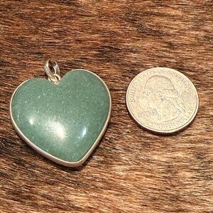 Aventurine Heart Pendant